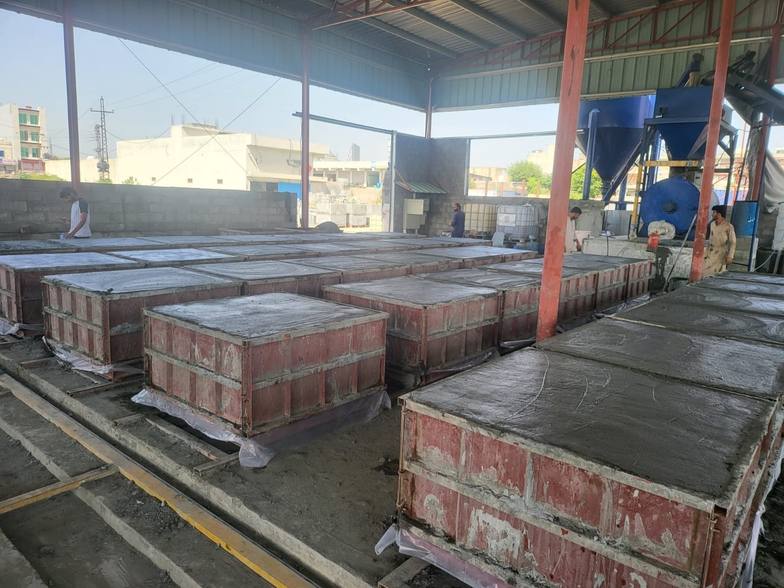 CLC moulding line